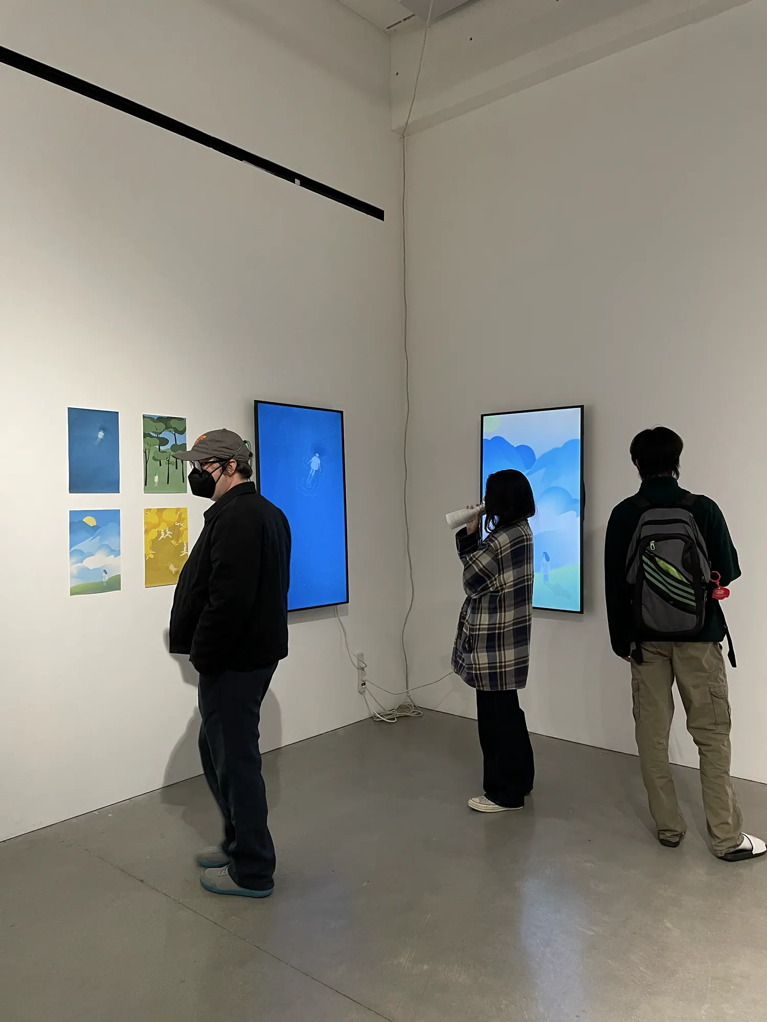 Color Series installation photo by Amie Xu.
