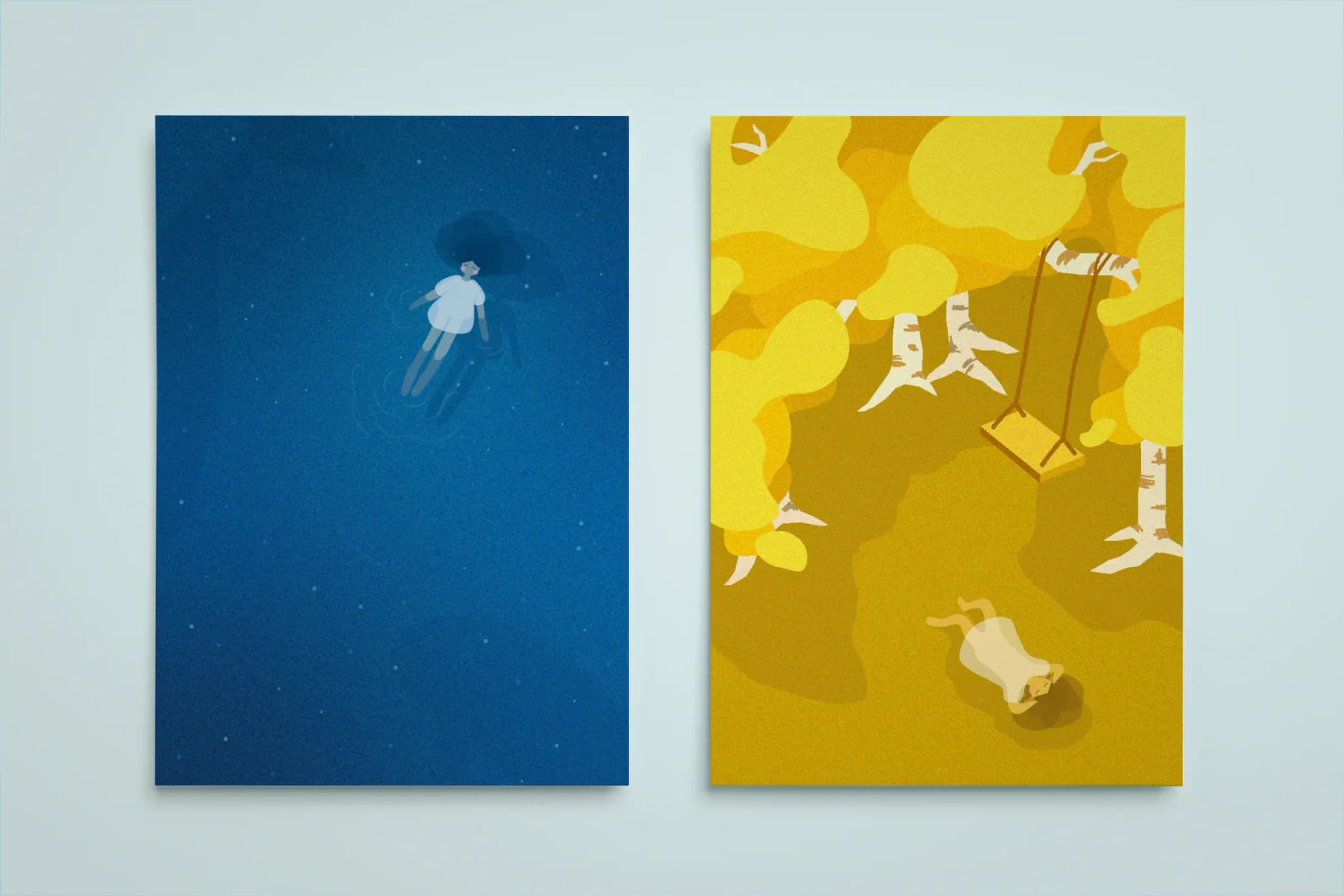 Color Series theme study by Amie Xu.