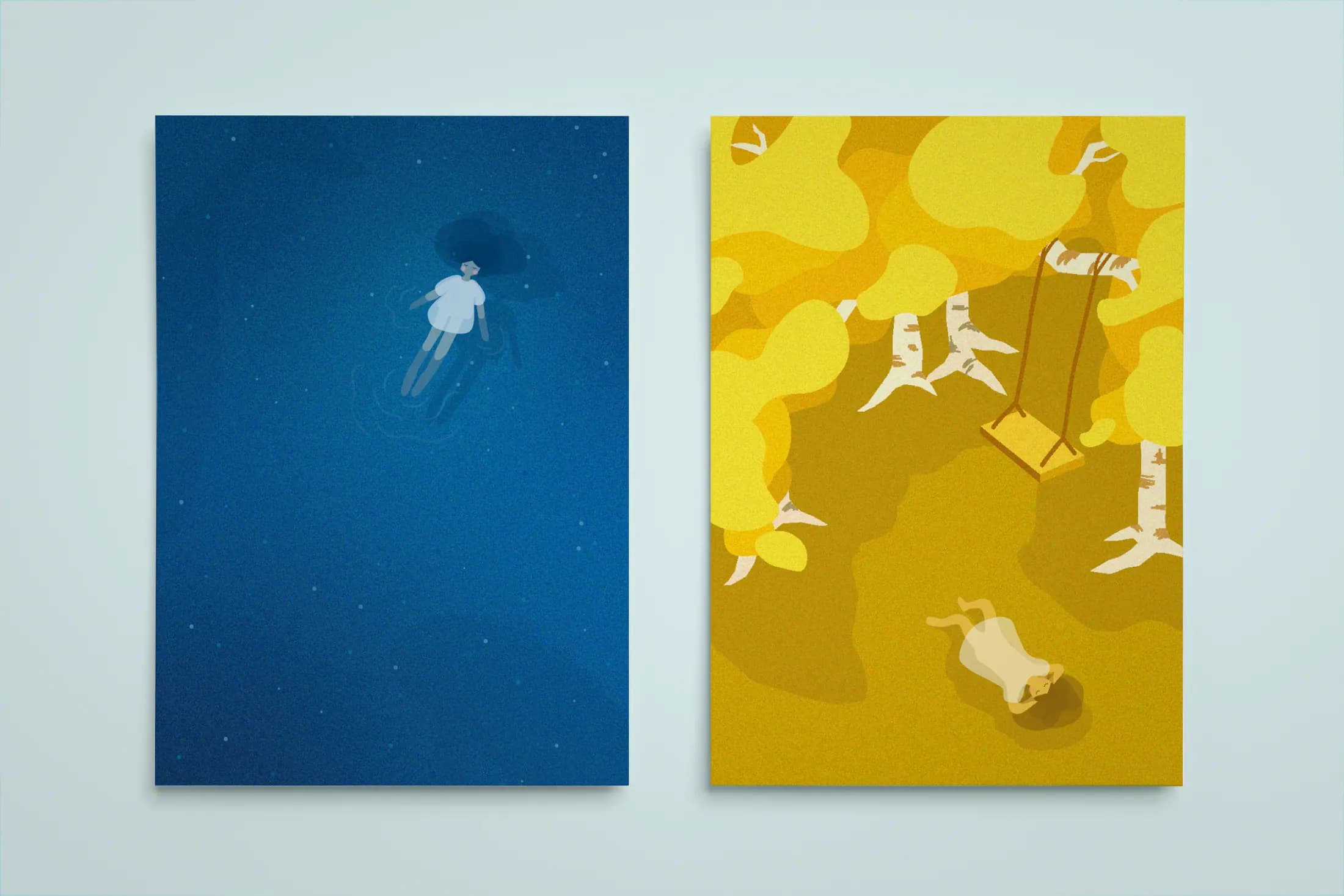 Color Series theme study by Amie Xu.