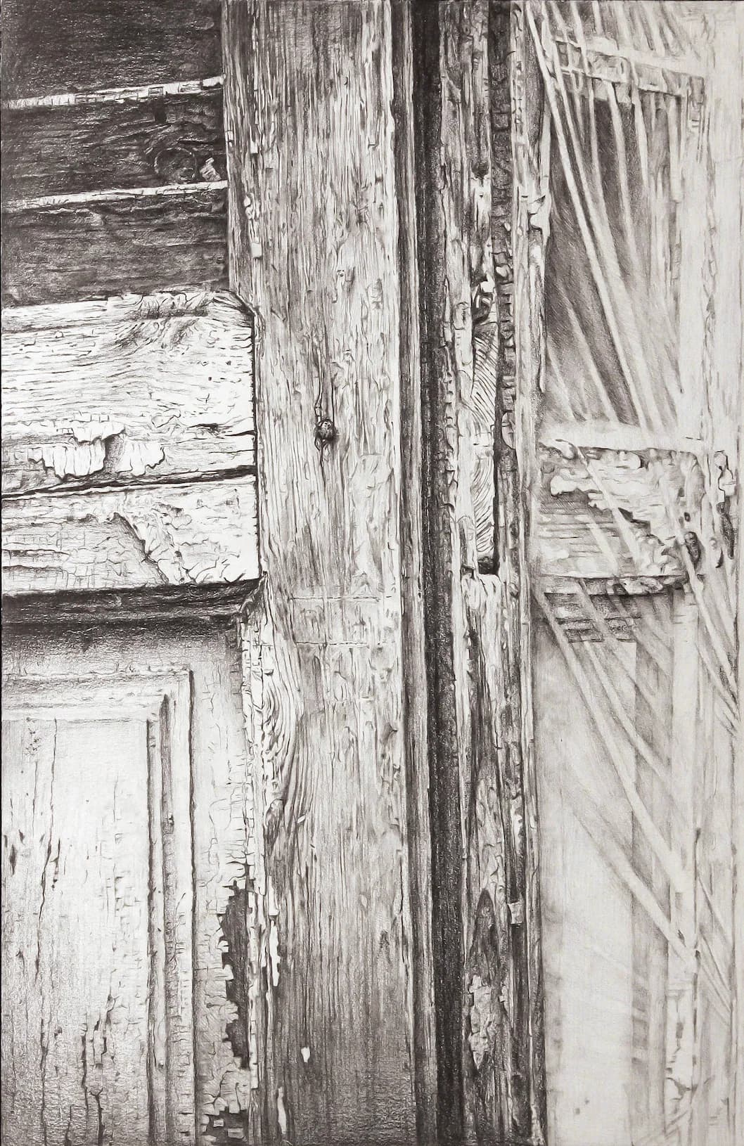 Graphite fine art study by Amie Xu.