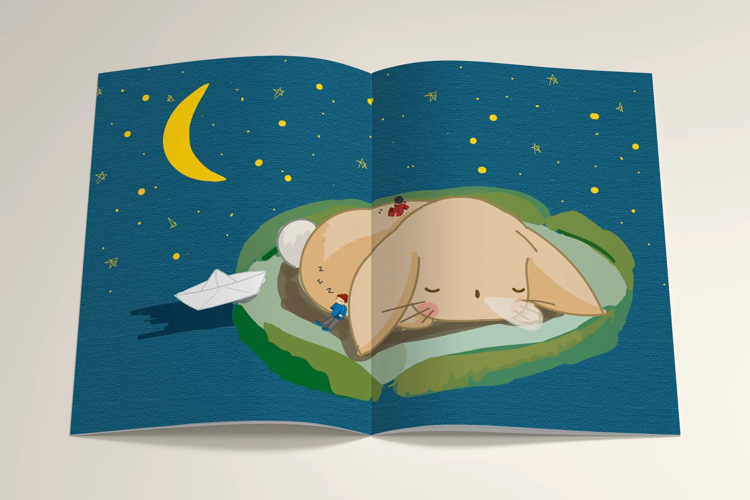 Book illustration by Amie Xu.