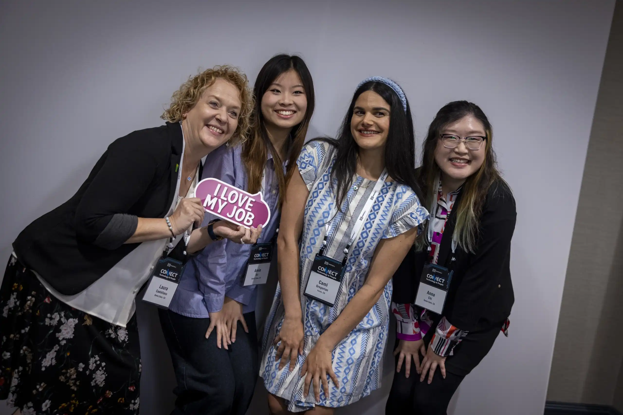 Marvell CONNECT East selfie wall.