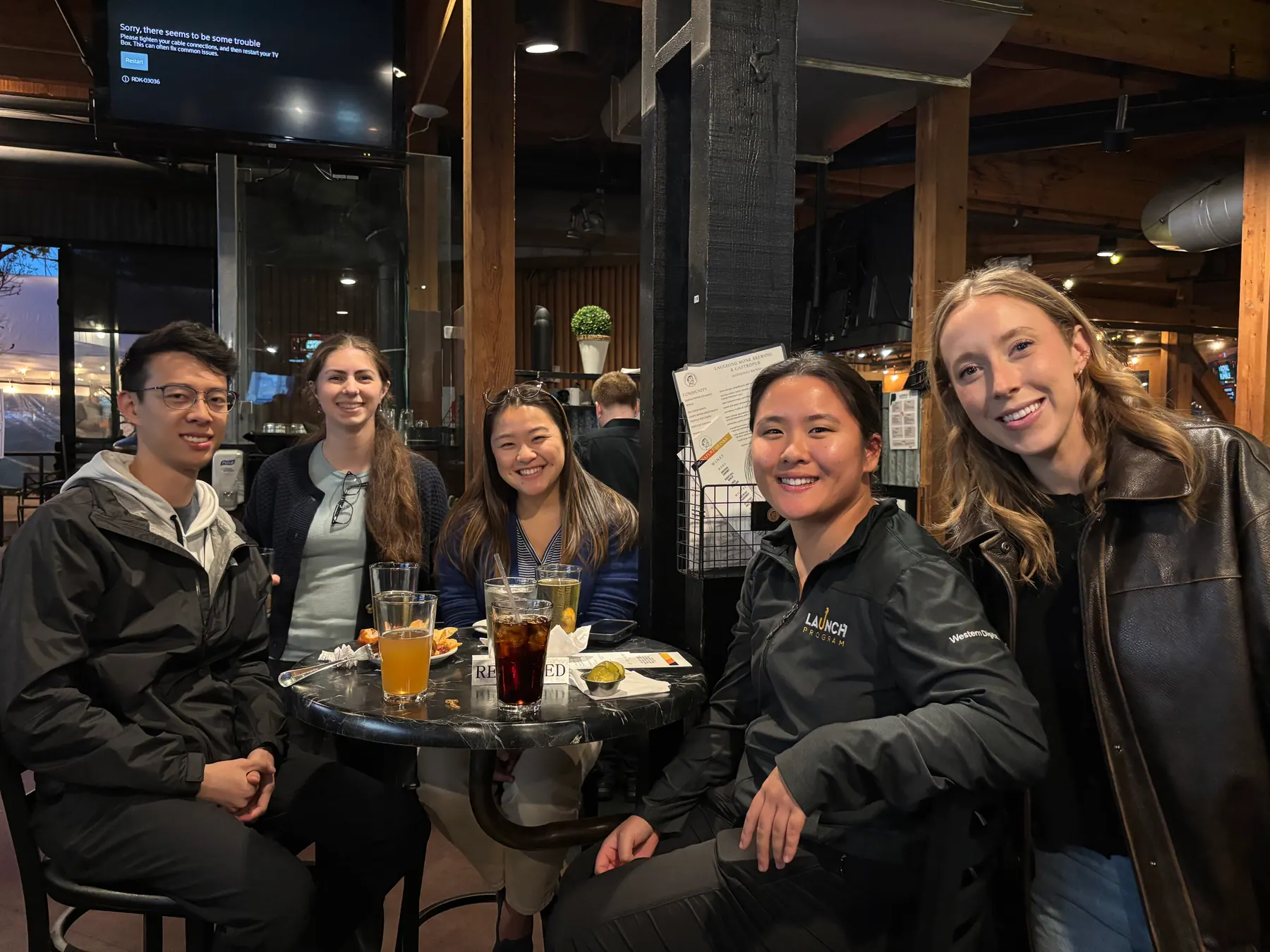 Early Career Network attendees at a community gathering.