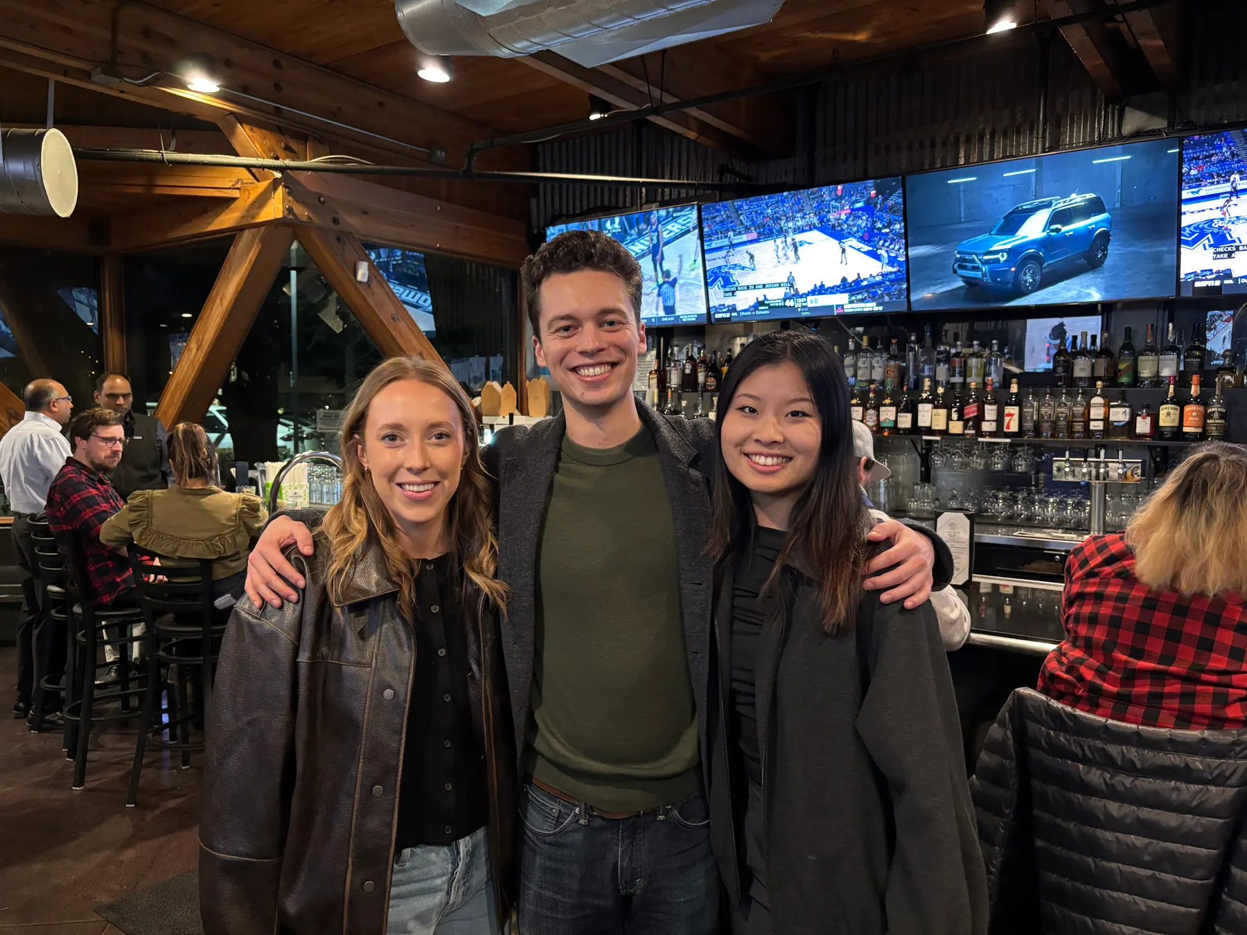 Early Career Network attendees at an off-site gathering.