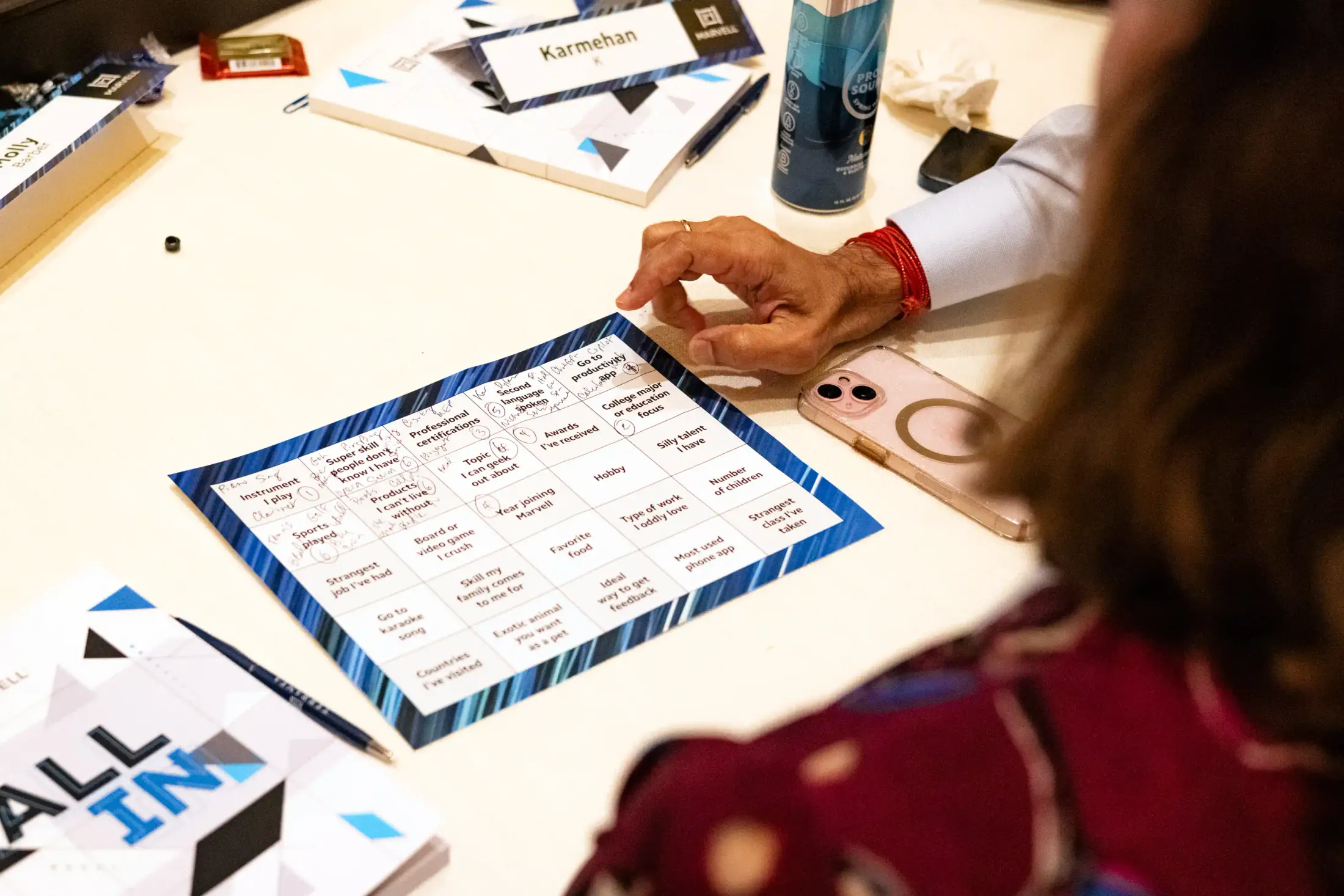 Printed collateral card for the Leadership Conference.